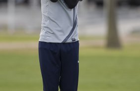 Liedson durante o treino realizado esta tarde no CT Joaquim Grava, localizado no Parque Ecolgico do Tiete. O prximo jogo da equipe ser dia amanh, quarta-feira, 09/05, contra o Emelec/Equador, jogo de volta, vlido pelas oitavas de final da Copa Libertadores da Amrica 2012