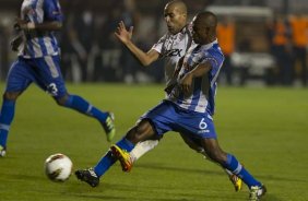 Durante a partida entre Corinthians/Brasil x Emelec/Equador, realizada esta noite no estdio do Pacaembu, jogo da volta pela Copa Libertadores de Amrica 2012