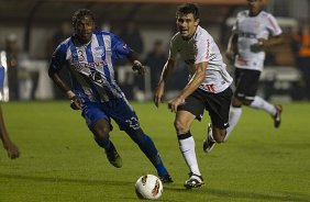 Durante a partida entre Corinthians/Brasil x Emelec/Equador, realizada esta noite no estádio do Pacaembu, jogo da volta pela Copa Libertadores de América 2012