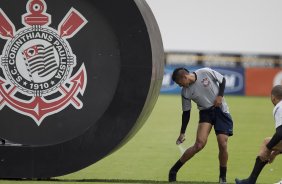 Ralf durante o treino realizado esta manh no CT Joaquim Grava, localizado no Parque Ecolgico do Tiete. O prximo jogo da equipe ser dia 16/05, em So Janurio, contra o Vasco da Gama, jogo de ida vlido pelas quartas de final da Copa Libertadores da Amrica 2012