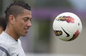 Ralf durante o treino realizado esta manh no CT Joaquim Grava, localizado no Parque Ecolgico do Tiete. O prximo jogo da equipe ser dia 16/05, em So Janurio, contra o Vasco da Gama, jogo de ida vlido pelas quartas de final da Copa Libertadores da Amrica 2012