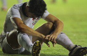 Alex do Corinthians Durante partida vlida pela Libertadores 2012. realizado no estdio So Janurio