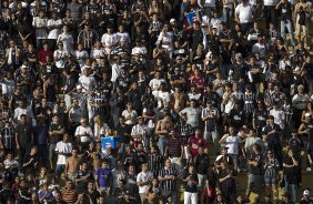 Durante a partida entre Corinthians x Fluminense, realizada esta tarde no estádio do Pacaembu, válida pela 1ª rodada do Campeonato Brasileiro de 2012