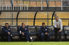 Durante a partida entre Corinthians x Fluminense, realizada esta tarde no estdio do Pacaembu, vlida pela 1 rodada do Campeonato Brasileiro de 2012