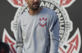 Danilo durante o treino realizado esta tarde no CT Joaquim Grava, localizado no Parque Ecológico do Tiete. O próximo jogo da equipe será quarta-feira a noite, dia 23/05, contra o Vasco da Gama, no Pacaembu, jogo de volta pela Copa Libertadores de América 2012