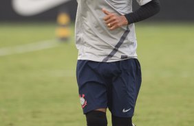 Liedson durante o treino realizado esta tarde no CT Joaquim Grava, localizado no Parque Ecológico do Tiete. O próximo jogo da equipe será amanhã, quarta-feira a noite, dia 23/05, contra o Vasco da Gama, no Pacaembu, jogo de volta pela Copa Libertadores de América 2012