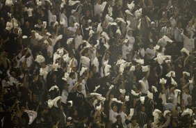 Durante a partida entre Corinthians/Brasil x Vasco da Gama/Brasil, realizada esta noite no estdio do Pacaembu, jogo de volta, vlido pelas quartas de final da Copa Libertadores de Amrica 2012