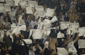 Durante a partida entre Corinthians/Brasil x Vasco da Gama/Brasil, realizada esta noite no estdio do Pacaembu, jogo de volta, vlido pelas quartas de final da Copa Libertadores de Amrica 2012