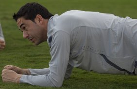 Chico durante o treino realizado esta tarde no CT Joaquim Grava, localizado no Parque Ecolgico do Tiete. O prximo jogo da equipe ser domingo, dia 27/05, contra o Atltico-MG, no estdio Independncia em Belo Horizonte, vlido pela segunda rodada do Campeonato Brasileiro 2012