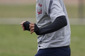 Emerson durante o treino realizado esta tarde no CT Joaquim Grava, localizado no Parque Ecológico do Tiete. O próximo jogo da equipe será quarta-feira, dia 07/06, contra o Figueirense/SC, no estádio do Pacaembu, válido pela terceira rodada do Campeonato Brasileiro 2012