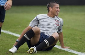 Ralf durante o treino realizado esta tarde no CT Joaquim Grava, localizado no Parque Ecológico do Tiete. O próximo jogo da equipe será quarta-feira, dia 07/06, contra o Figueirense/SC, no estádio do Pacaembu, válido pela terceira rodada do Campeonato Brasileiro 2012