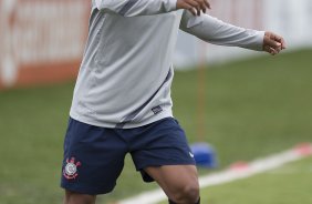 Romarinho durante o treino realizado esta tarde no CT Joaquim Grava, localizado no Parque Ecológico do Tiete. O próximo jogo da equipe será quarta-feira, dia 07/06, contra o Figueirense/SC, no estádio do Pacaembu, válido pela terceira rodada do Campeonato Brasileiro 2012