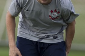 Chico durante o treino realizado esta tarde no CT Joaquim Grava, localizado no Parque Ecolgico do Tiete. O prximo jogo da equipe ser quinta-feira, dia 07/06, contra o Figueirense/SC, no estdio do Pacaembu, vlido pela terceira rodada do Campeonato Brasileiro 2012