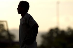 Jorge Henrique durante o treino realizado esta tarde no CT Joaquim Grava, localizado no Parque Ecolgico do Tiete. O prximo jogo da equipe ser quinta-feira, dia 07/06, contra o Figueirense/SC, no estdio do Pacaembu, vlido pela terceira rodada do Campeonato Brasileiro 2012