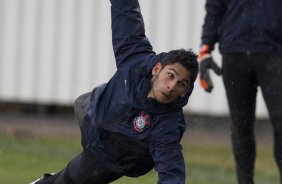 Ravi durante o treino realizado esta tarde no CT Joaquim Grava, localizado no Parque Ecolgico do Tiete. O prximo jogo da equipe ser quinta-feira, dia 07/06, contra o Figueirense/SC, no estdio do Pacaembu, vlido pela terceira rodada do Campeonato Brasileiro 2012