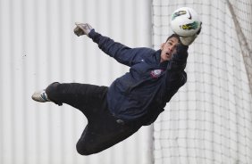 Ravi durante o treino realizado esta tarde no CT Joaquim Grava, localizado no Parque Ecolgico do Tiete. O prximo jogo da equipe ser quinta-feira, dia 07/06, contra o Figueirense/SC, no estdio do Pacaembu, vlido pela terceira rodada do Campeonato Brasileiro 2012