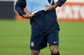 Jorge Henrique durante o treino realizado esta tarde no CT Joaquim Grava, localizado no Parque Ecolgico do Tiete. O prximo jogo da equipe ser quarta-feira, dia 13/06, contra o Santos, na Vila Belmiro, jogo de ida vlido pela semi final da Copa Libertadores da Amrica 2012