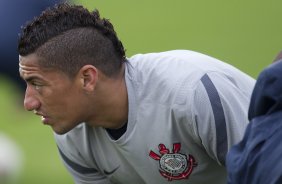 Ralf durante o treino realizado esta tarde no CT Joaquim Grava, localizado no Parque Ecolgico do Tiete. O prximo jogo da equipe ser quarta-feira, dia 13/06, contra o Santos, na Vila Belmiro, jogo de ida vlido pela semi final da Copa Libertadores da Amrica 2012