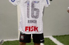 Durante a partida entre Corinthians/Brasil x Boca Juniors/Argentina, realizada esta noite no estdio do Pacaembu, jogo de volta, vlido pela final da Copa Libertadores de Amrica 2012