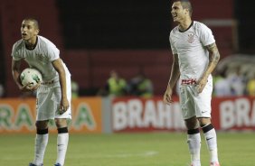 Ramon do Corinthians durante partida vlida pelo Campeonato Brasileiro realizado na Ilha do Retiro