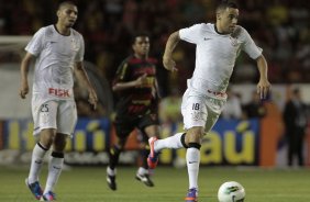 Weldinho do Corinthians durante partida vlida pelo Campeonato Brasileiro realizado na Ilha do Retiro