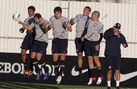 Durante o treino realizado esta tarde no CT Joaquim Grava, localizado no Parque Ecolgico do Tiete. O prximo jogo da equipe ser amanh sbado, 14/07, contra o Nautico/PE, vlido pela 9 rodada do Campeonato Brasileiro de 2012