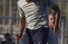 Durante o treino realizado esta tarde no CT Joaquim Grava, localizado no Parque Ecolgico do Tiete. O prximo jogo da equipe ser amanh sbado, 14/07, contra o Nautico/PE, vlido pela 9 rodada do Campeonato Brasileiro de 2012