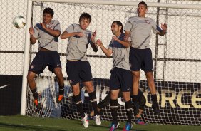 Durante o treino realizado esta tarde no CT Joaquim Grava, localizado no Parque Ecolgico do Tiete. O prximo jogo da equipe ser amanh sbado, 14/07, contra o Nautico/PE, vlido pela 9 rodada do Campeonato Brasileiro de 2012