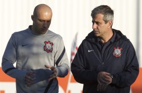 Durante o treino realizado esta tarde no CT Joaquim Grava, localizado no Parque Ecolgico do Tiete. O prximo jogo da equipe ser amanh sbado, 14/07, contra o Nautico/PE, vlido pela 9 rodada do Campeonato Brasileiro de 2012