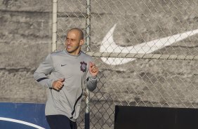 Durante o treino realizado esta tarde no CT Joaquim Grava, localizado no Parque Ecolgico do Tiete. O prximo jogo da equipe ser amanh sbado, 14/07, contra o Nautico/PE, vlido pela 9 rodada do Campeonato Brasileiro de 2012