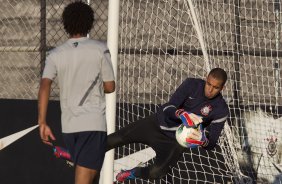 Durante o treino realizado esta tarde no CT Joaquim Grava, localizado no Parque Ecolgico do Tiete. O prximo jogo da equipe ser amanh sbado, 14/07, contra o Nautico/PE, vlido pela 9 rodada do Campeonato Brasileiro de 2012