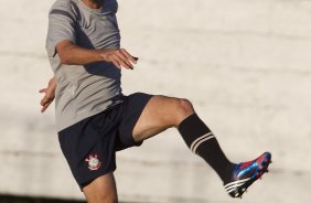 Durante o treino realizado esta tarde no CT Joaquim Grava, localizado no Parque Ecolgico do Tiete. O prximo jogo da equipe ser amanh sbado, 14/07, contra o Nautico/PE, vlido pela 9 rodada do Campeonato Brasileiro de 2012