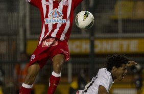 Durante a partida entre Corinthians x Nautico/PE, realizada esta noite no estdio do Pacaembu, jogo vlido pela 9 rodada do Campeonato Brasileiro de 2012