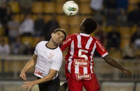 Durante a partida entre Corinthians x Nautico/PE, realizada esta noite no estdio do Pacaembu, jogo vlido pela 9 rodada do Campeonato Brasileiro de 2012