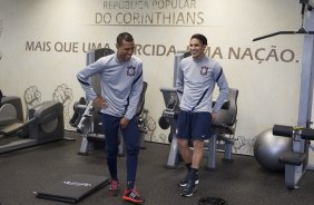 Durante o treino realizado esta tarde no CT Joaquim Grava, localizado no Parque Ecológico do Tiete. O próximo jogo da equipe será quarta-feira, 18/07, contra o Flamengo, no Engenhão, válido pela 10ª rodada do Campeonato Brasileiro de 2012