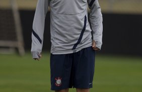 Durante o treino realizado esta tarde no CT Joaquim Grava, localizado no Parque Ecolgico do Tiete. O prximo jogo da equipe ser quarta-feira, 18/07, contra o Flamengo, no Engenho, vlido pela 10 rodada do Campeonato Brasileiro de 2012