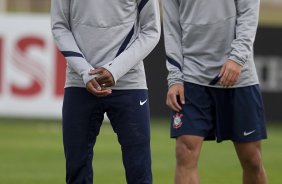 Durante o treino realizado esta tarde no CT Joaquim Grava, localizado no Parque Ecológico do Tiete. O próximo jogo da equipe será quarta-feira, 18/07, contra o Flamengo, no Engenhão, válido pela 10ª rodada do Campeonato Brasileiro de 2012