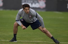 Durante o treino realizado esta tarde no CT Joaquim Grava, localizado no Parque Ecológico do Tiete. O próximo jogo da equipe será quarta-feira, 18/07, contra o Flamengo, no Engenhão, válido pela 10ª rodada do Campeonato Brasileiro de 2012