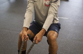 Durante o treino realizado esta tarde no CT Joaquim Grava, localizado no Parque Ecológico do Tiete. O próximo jogo da equipe será quarta-feira, 18/07, contra o Flamengo, no Engenhão, válido pela 10ª rodada do Campeonato Brasileiro de 2012