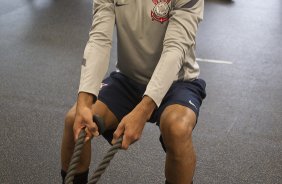 Durante o treino realizado esta tarde no CT Joaquim Grava, localizado no Parque Ecolgico do Tiete. O prximo jogo da equipe ser quarta-feira, 18/07, contra o Flamengo, no Engenho, vlido pela 10 rodada do Campeonato Brasileiro de 2012