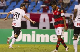 Durante a partida entre Flamengo x Corinthians, realizada esta noite no estádio do Engenhão, jogo válido pela 10ª rodada do Campeonato Brasileiro de 2012