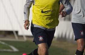 Durante o treino realizado esta tarde no CT Joaquim Grava, localizado no Parque Ecológico do Tiete. O próximo jogo da equipe será amanhã sábado, 21/07, contra a Portuguesa, no Pacaembu, válido pela 10ª rodada do Campeonato Brasileiro de 2012