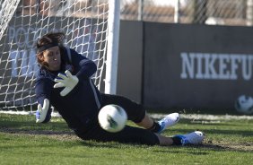 Durante o treino realizado esta tarde no CT Joaquim Grava, localizado no Parque Ecolgico do Tiete. O prximo jogo da equipe ser amanh sbado, 21/07, contra a Portuguesa, no Pacaembu, vlido pela 10 rodada do Campeonato Brasileiro de 2012