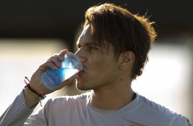 Durante o treino realizado esta tarde no CT Joaquim Grava, localizado no Parque Ecolgico do Tiete. O prximo jogo da equipe ser amanh sbado, 21/07, contra a Portuguesa, no Pacaembu, vlido pela 10 rodada do Campeonato Brasileiro de 2012