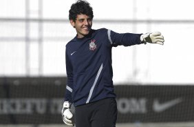 Durante o treino realizado esta tarde no CT Joaquim Grava, localizado no Parque Ecolgico do Tiete. O prximo jogo da equipe ser amanh sbado, 21/07, contra a Portuguesa, no Pacaembu, vlido pela 10 rodada do Campeonato Brasileiro de 2012