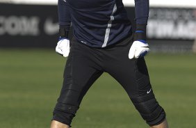 Durante o treino realizado esta tarde no CT Joaquim Grava, localizado no Parque Ecolgico do Tiete. O prximo jogo da equipe ser amanh sbado, 21/07, contra a Portuguesa, no Pacaembu, vlido pela 10 rodada do Campeonato Brasileiro de 2012