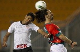 Durante a partida entre Corinthians x Portuguesa, realizada esta noite no estdio do Pacaembu, jogo vlido pela11 rodada do Campeonato Brasileiro de 2012