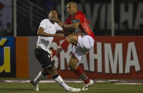 Durante a partida entre Corinthians x Portuguesa, realizada esta noite no estdio do Pacaembu, jogo vlido pela11 rodada do Campeonato Brasileiro de 2012