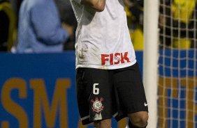 Durante a partida entre Corinthians x Portuguesa, realizada esta noite no estdio do Pacaembu, jogo vlido pela11 rodada do Campeonato Brasileiro de 2012