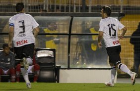 Durante a partida entre Corinthians x Portuguesa, realizada esta noite no estdio do Pacaembu, jogo vlido pela11 rodada do Campeonato Brasileiro de 2012